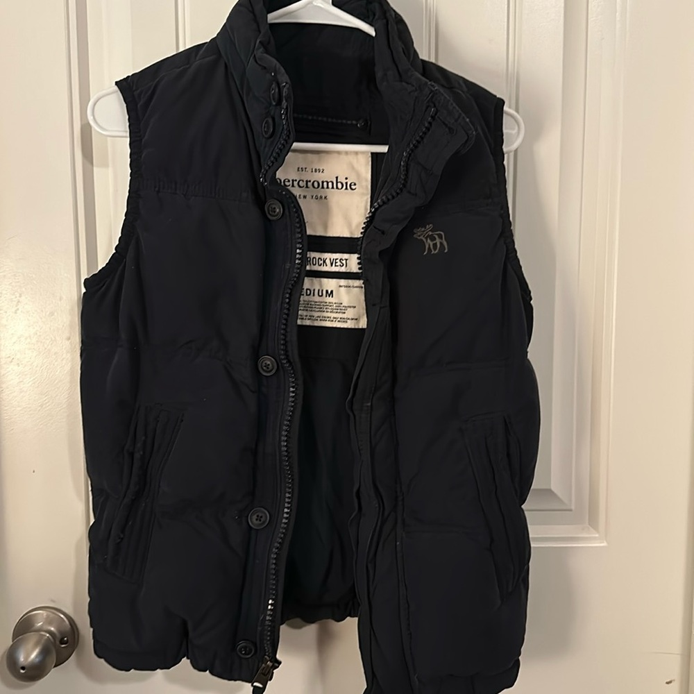 Abercrombie summit rock vest Navy